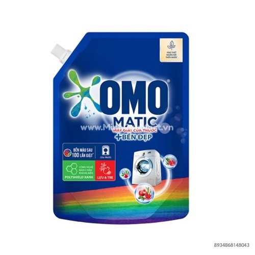 Nước Giặt OMO Matic Bền Đẹp Cửa Trước 2kg
